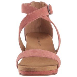 Lucky Brand Kenadee Canyon Rose Oiled suede US6M